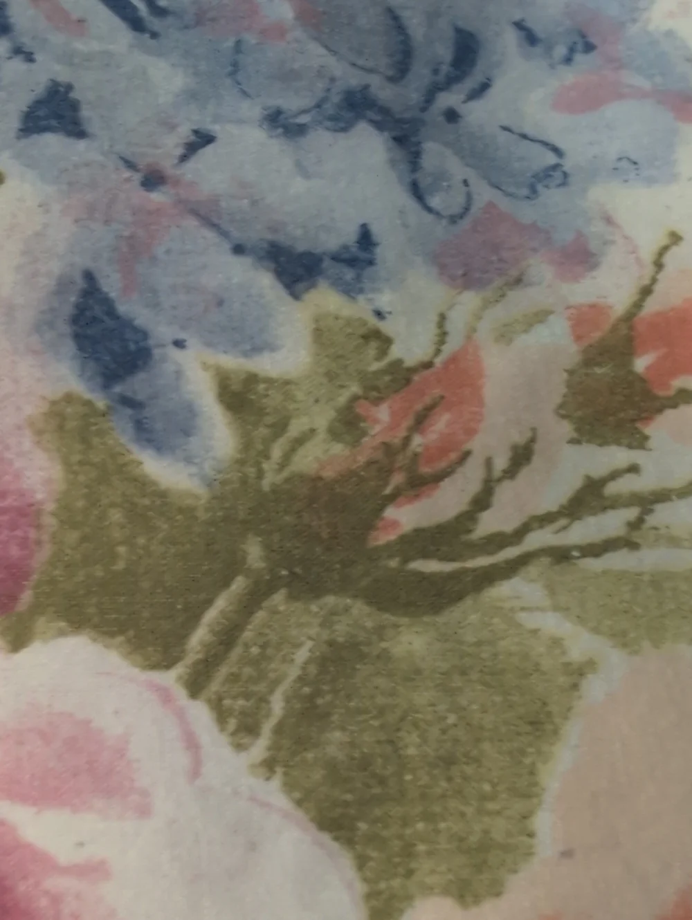Vintage Floral Pillowcase Set Lot of 2 Grandmillennial Cottagecore Peony Rose